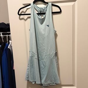 Diadora Light Blue Midi Dress